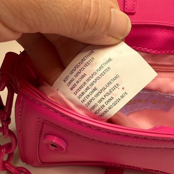 Madden Girl Hot Pink Mini Handbag Crossbody Purse OS Barbiecore Feminine Y2K - Picture 15 of 16